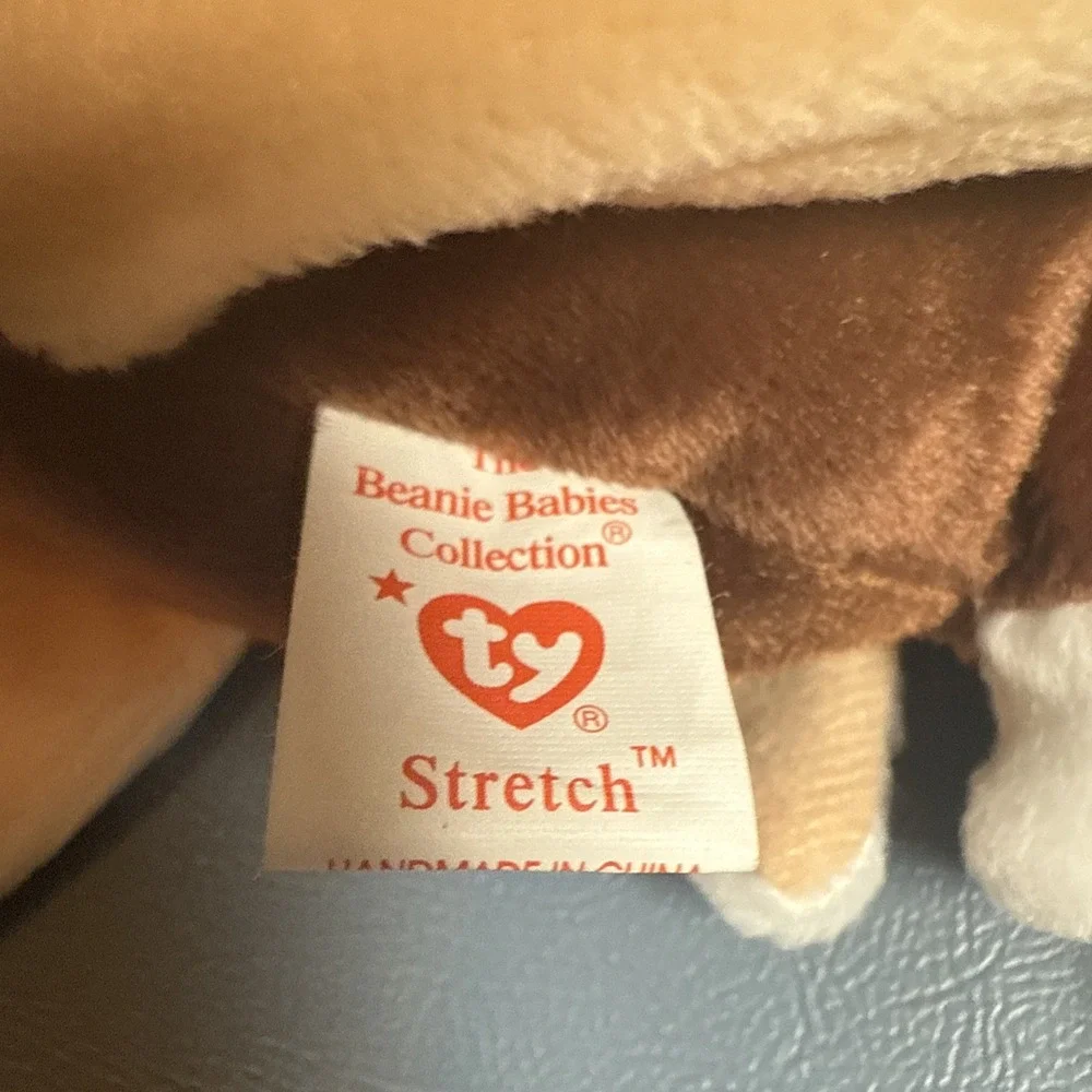 TY Original Beanie Babies Lot Of 5 Spike 94 Bongo 95 Stretch 97‎ Mel 96 Punch 96